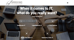 Desktop Screenshot of mysolutionsteam.com